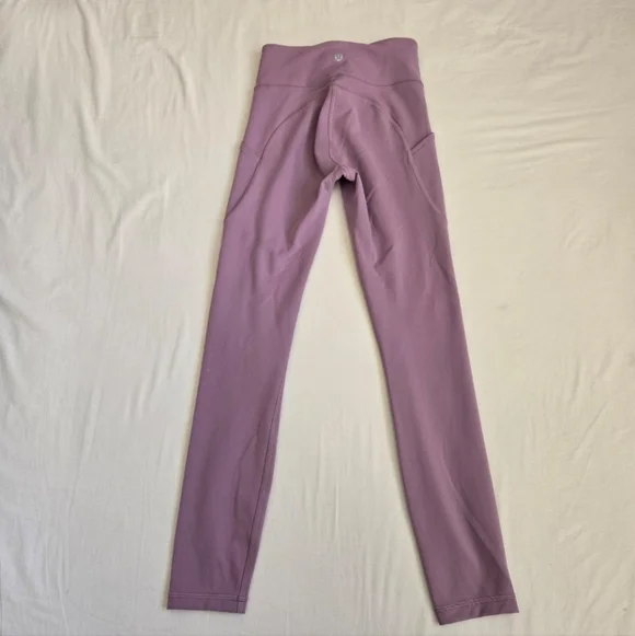 3/$15 Lululemon Invigorate High Rise Tight Leggings Style# LW5CQFS Purple Sz. 2 - Picture 4 of 14